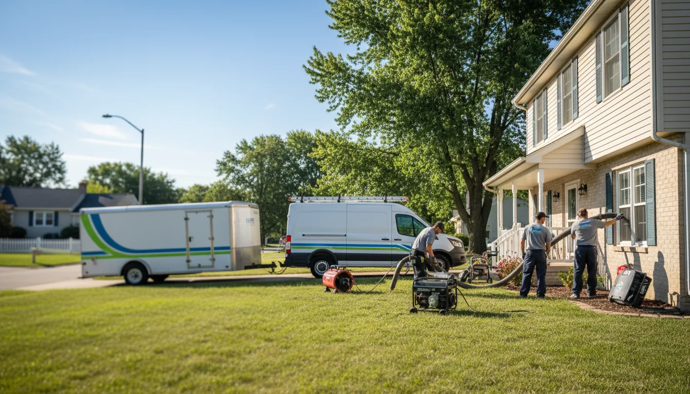 Flooded Basement Restoration And Cleanup With Repair in Decorah, IA near me
